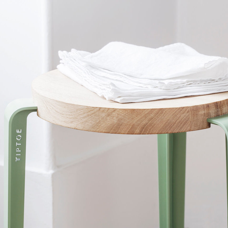 LOU stool - eco-certified wood "Imperfect"