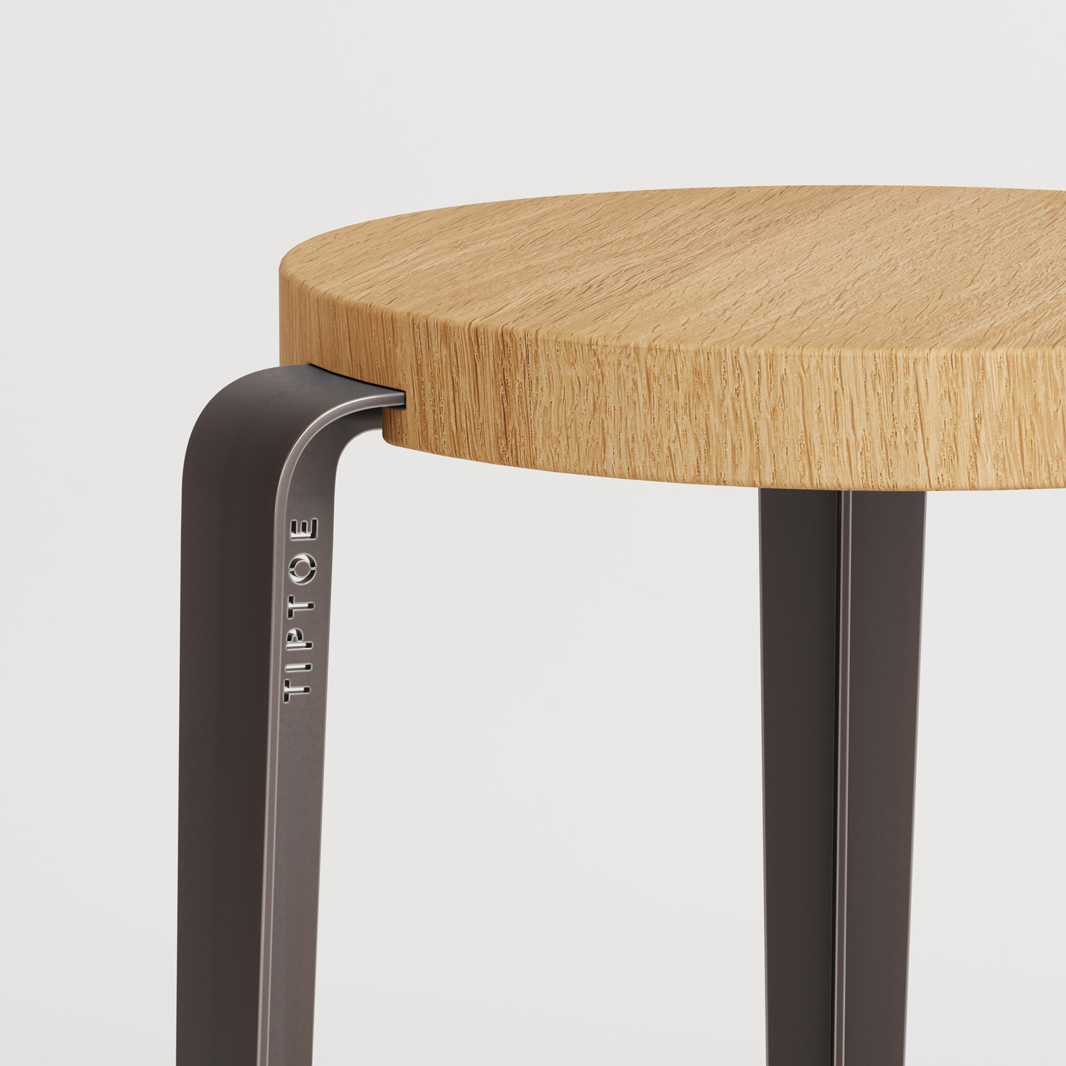 Bar stool - eco-certified wood - 66cm "Imperfect"