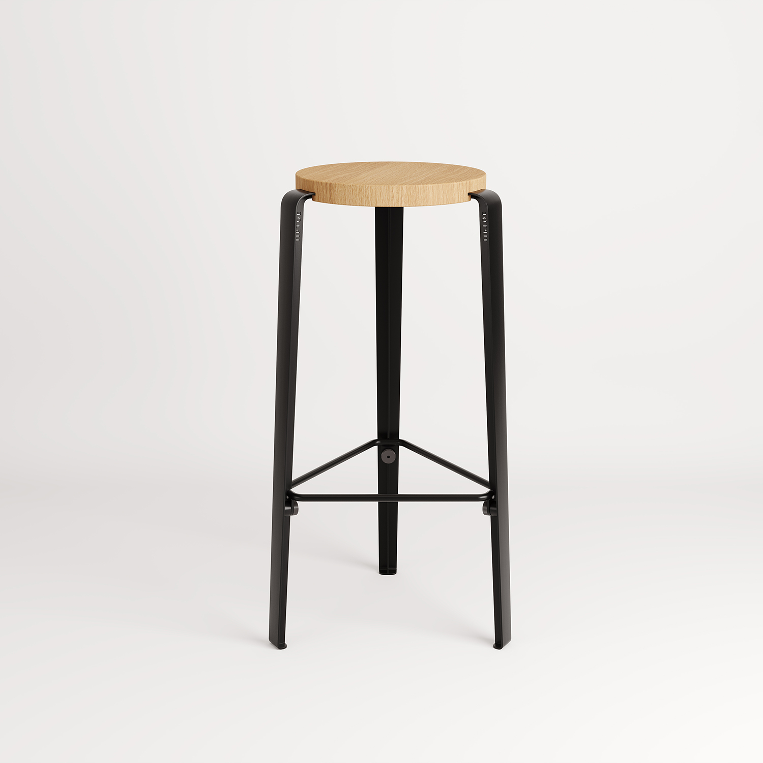 Bar stool - eco-certified wood - 76cm