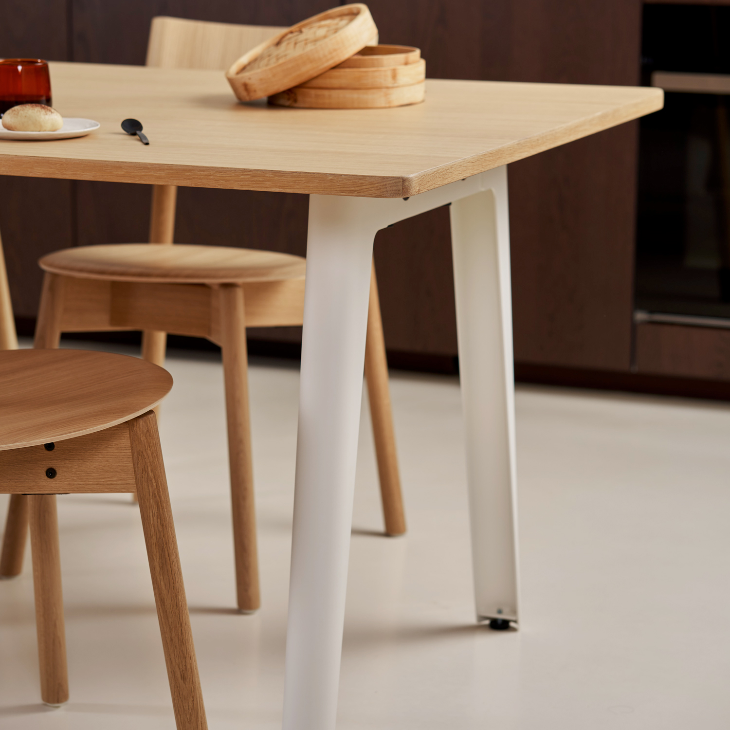 NEW MODERN dining table - eco-certified wood