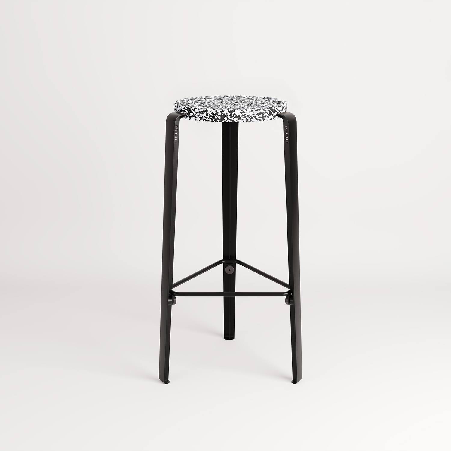 Bar stool - Macchiato recycled plastic - 76cm