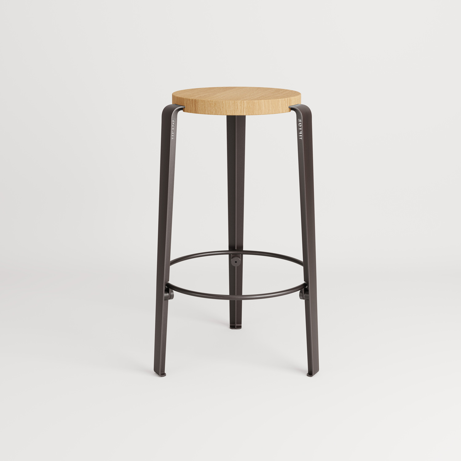 Bar stool - eco-certified wood - 66cm "Imperfect"