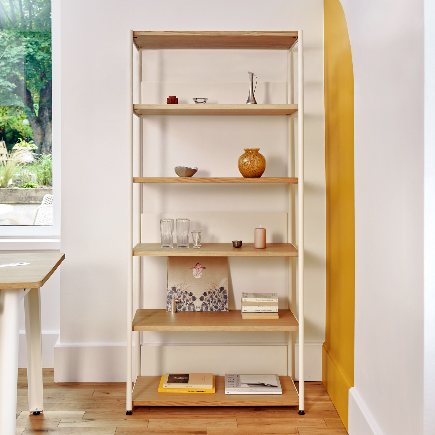 UNIT shelf - H180 x W84cm - eco-certified wood