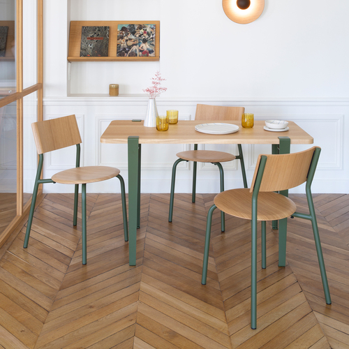 TIPTOE dining table or desk - eco-certified wood "Imperfect"