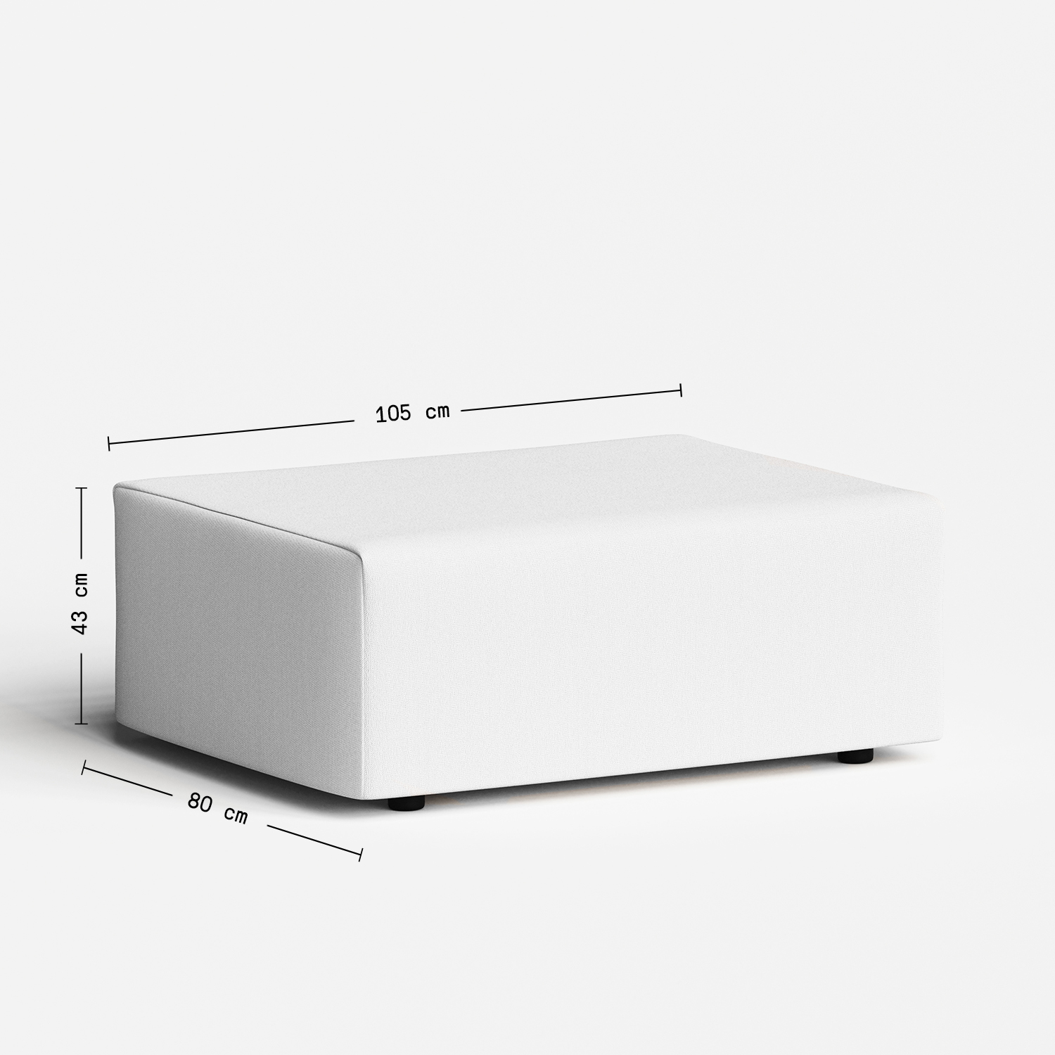 Einzelmodul Sofa BRIDGE