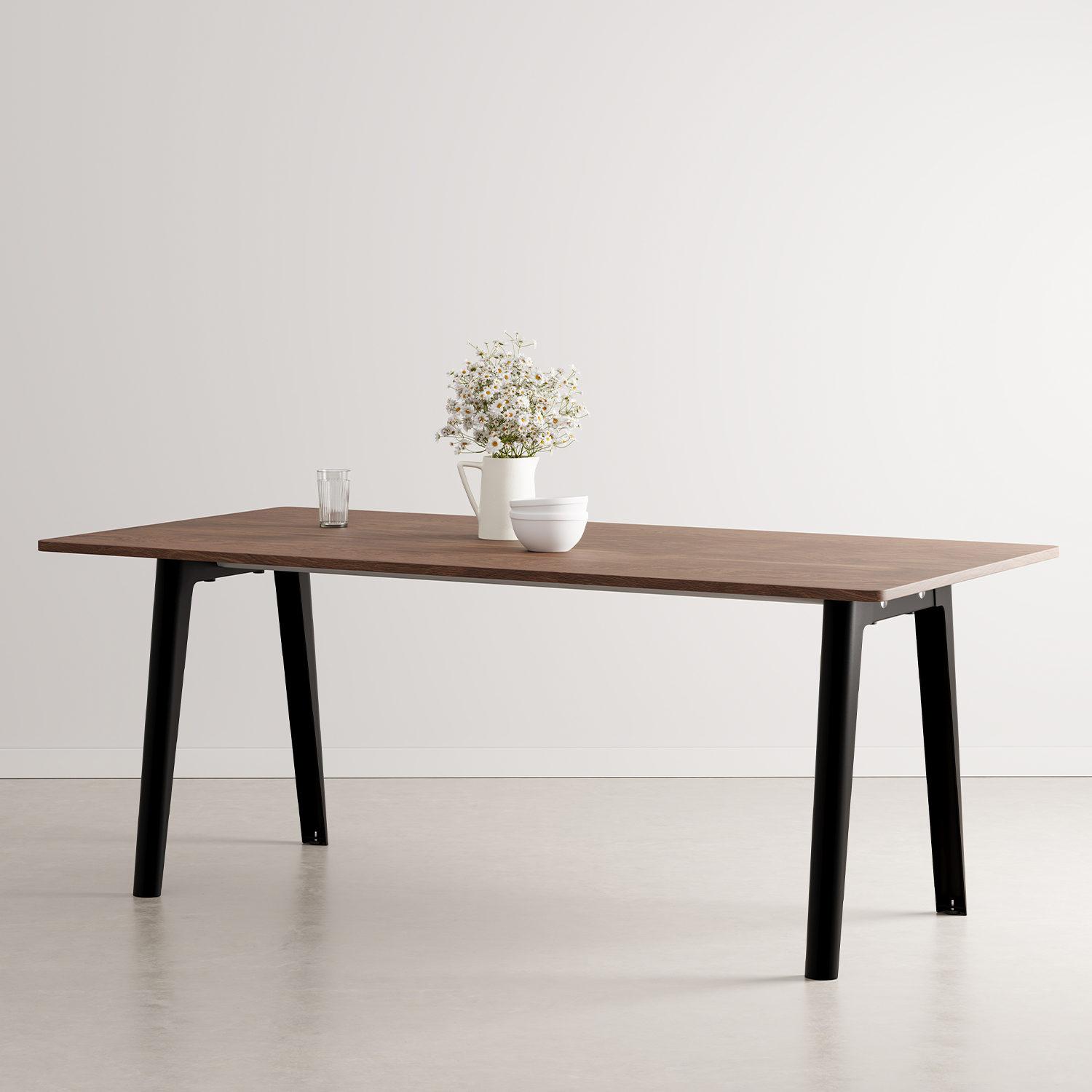 NEW MODERN dining table - eco-certified walnut