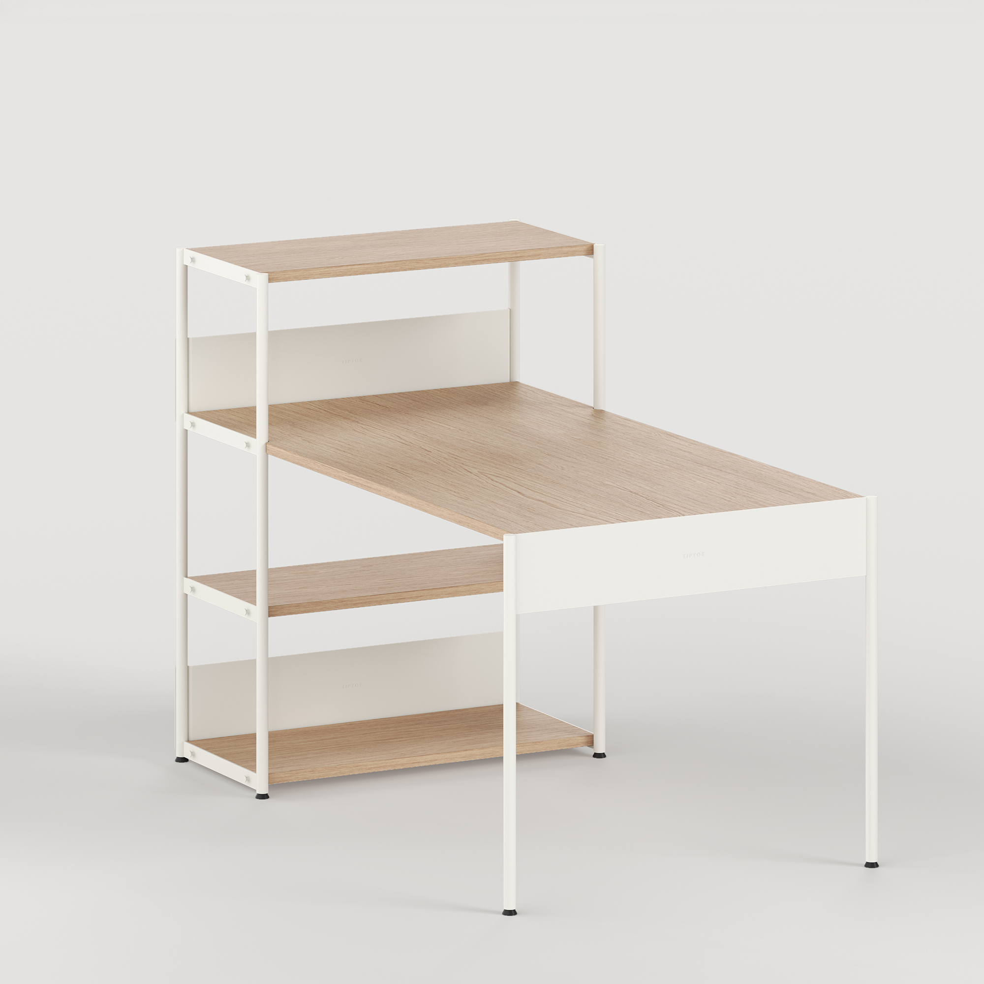 UNIT desk - H110 to 180 x W84cm - eco-certified wood