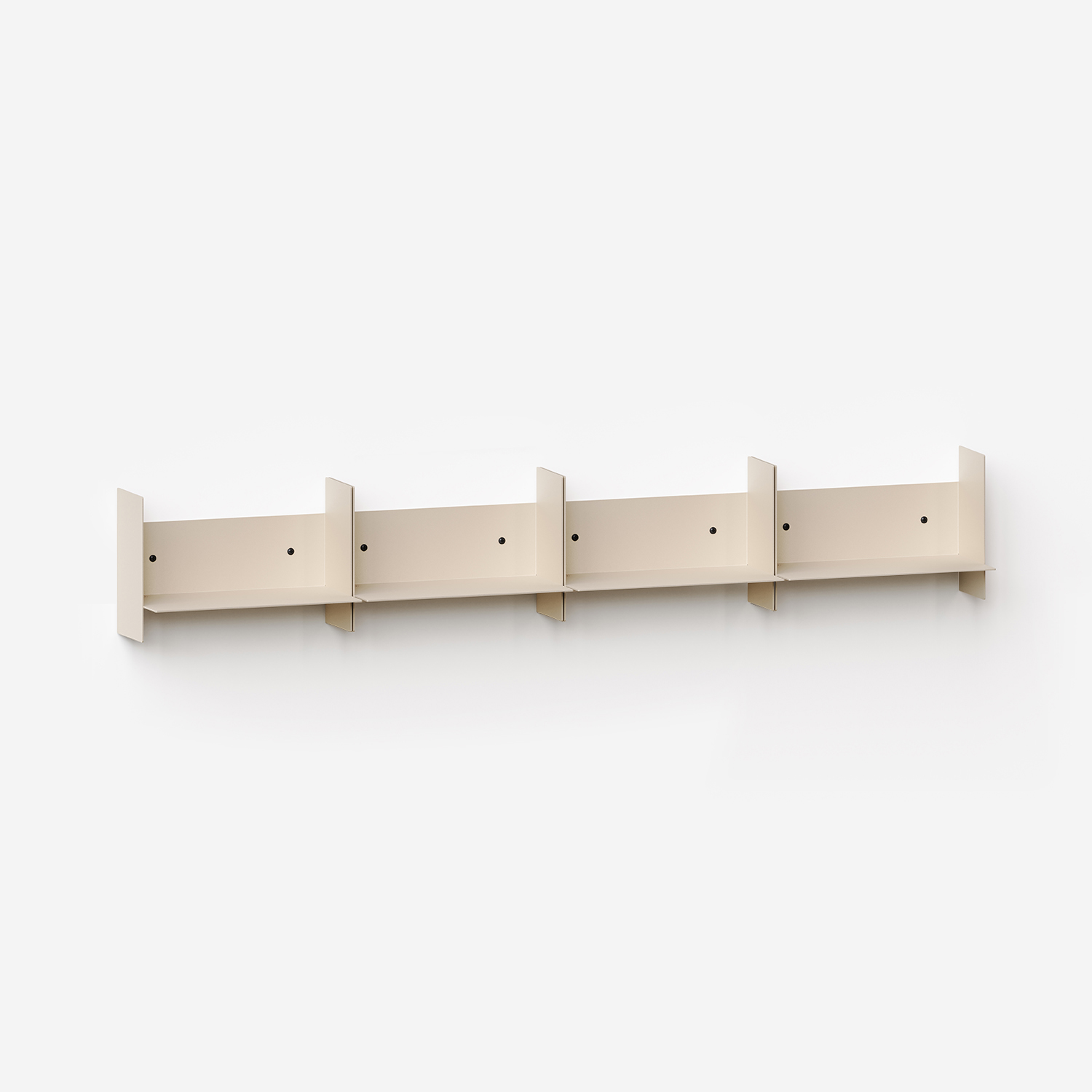 PLI steel wall bookcase - 30 to 60cm