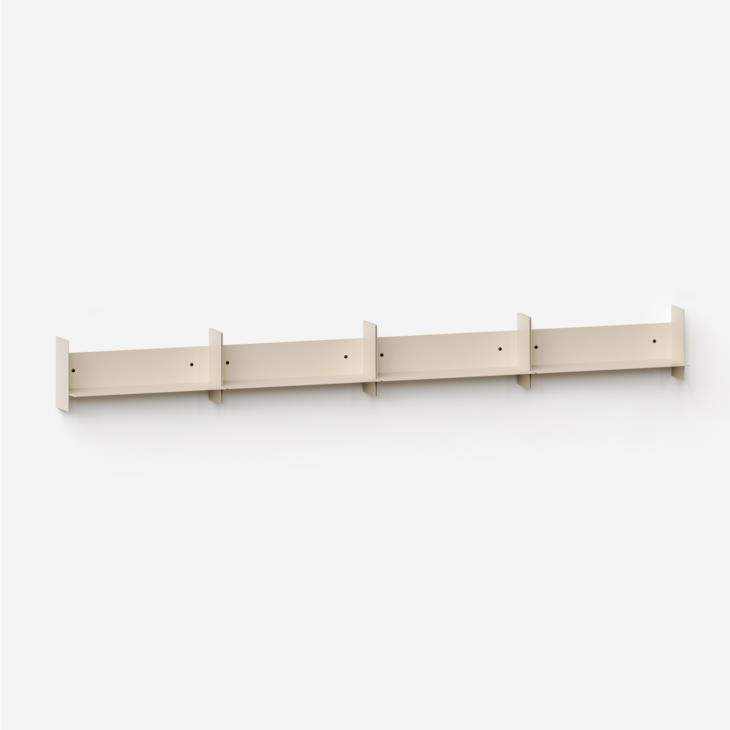 PLI steel wall bookcase - 30 to 60cm