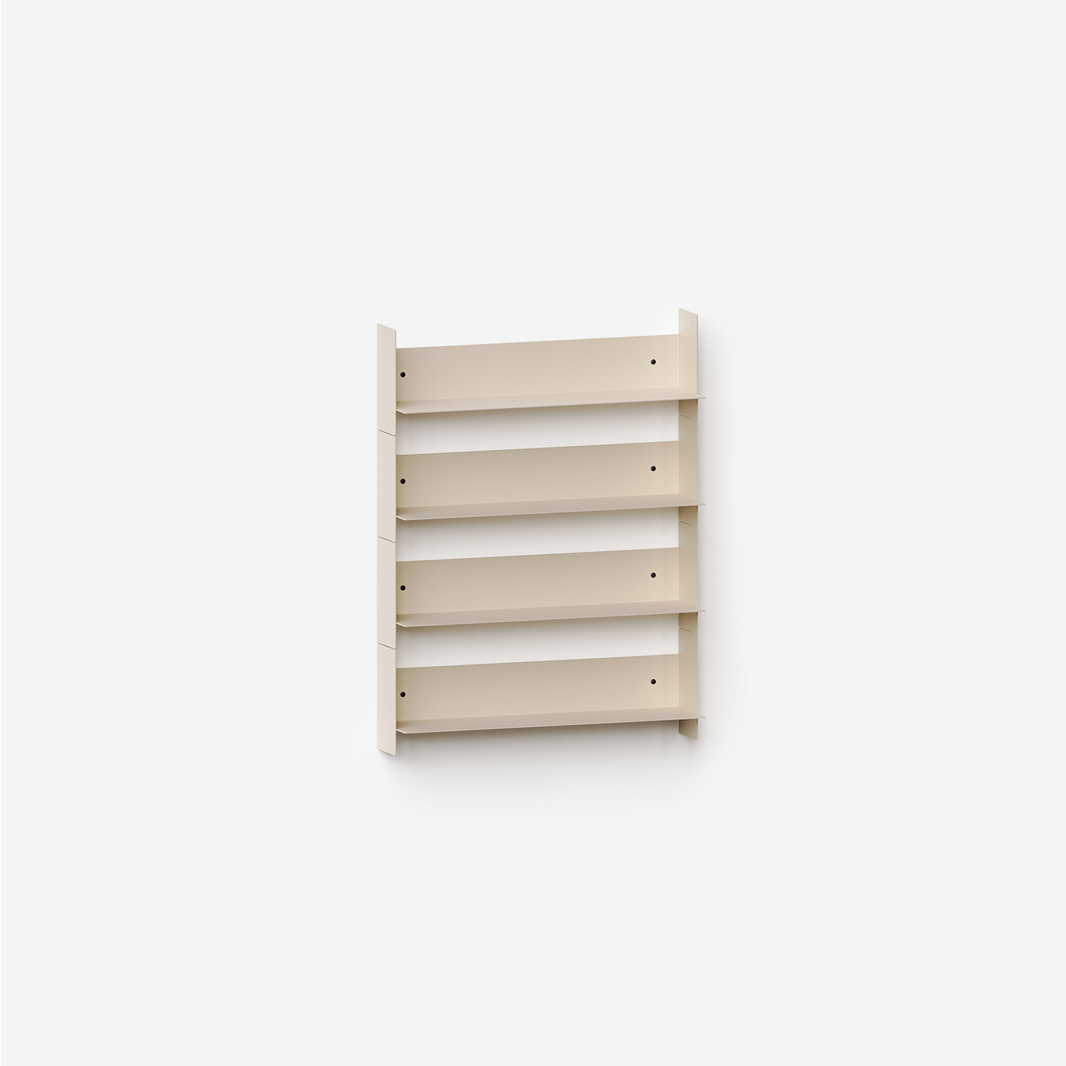 PLI steel wall bookcase - 30 to 60cm