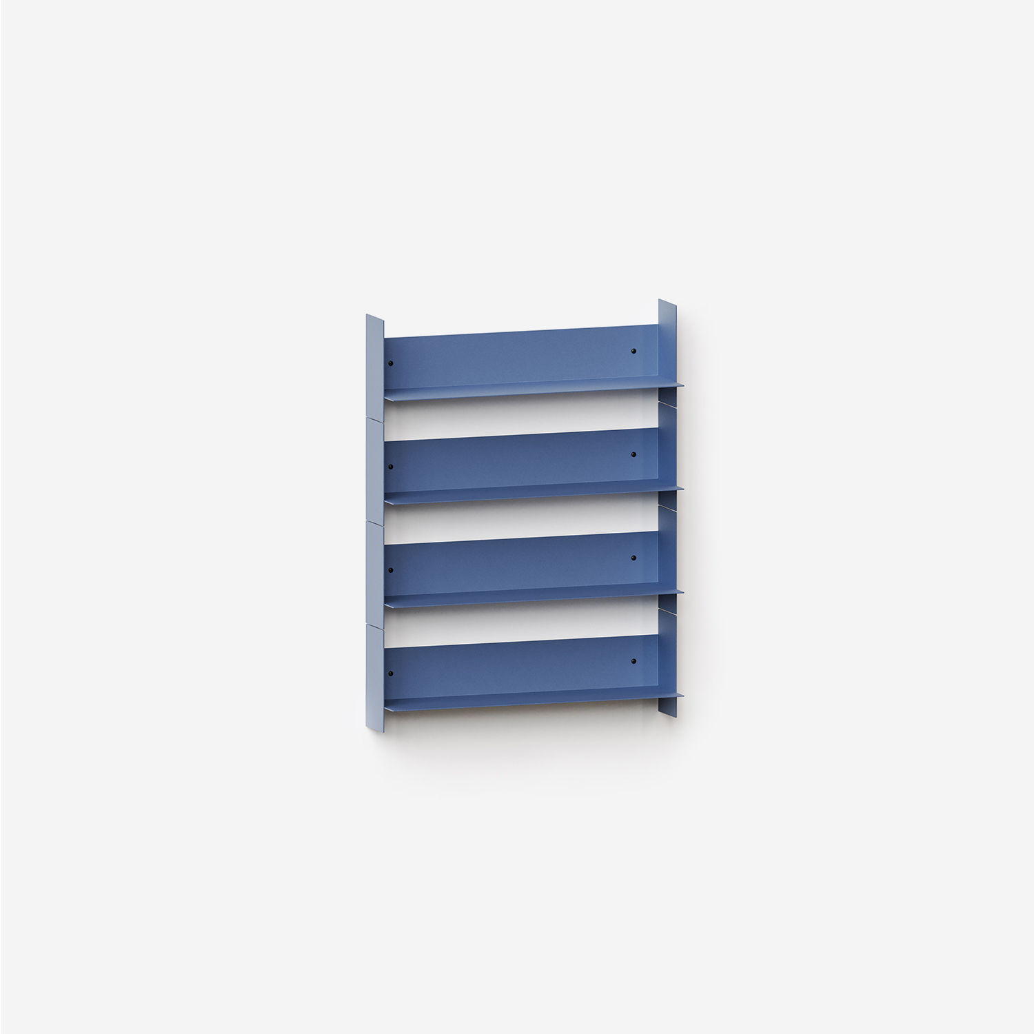 PLI steel wall bookcase - 30 to 60cm