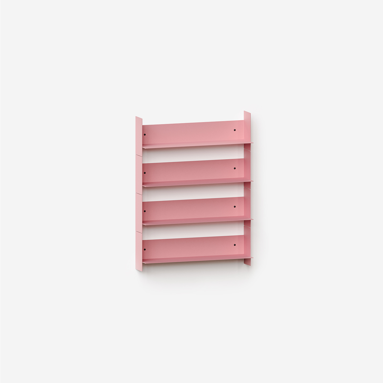 PLI steel wall bookcase - 30 to 60cm