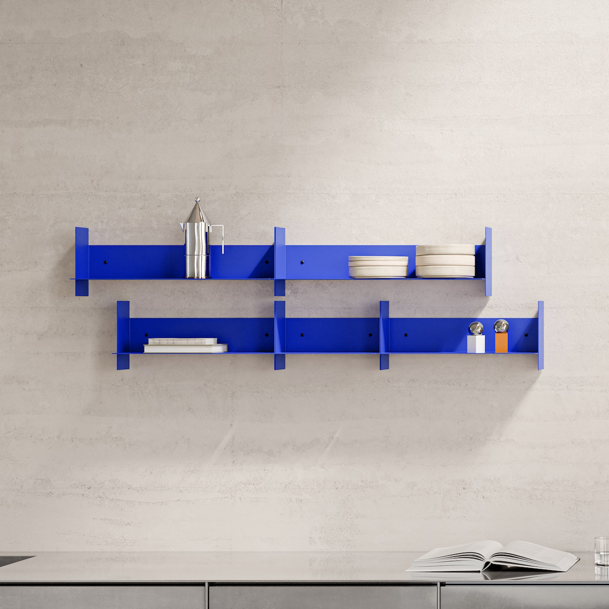 TIPTOE x KLEIN BLUE® - PLI wall shelf