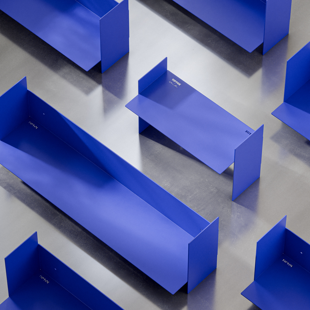 TIPTOE x KLEIN BLUE® - PLI wall shelf