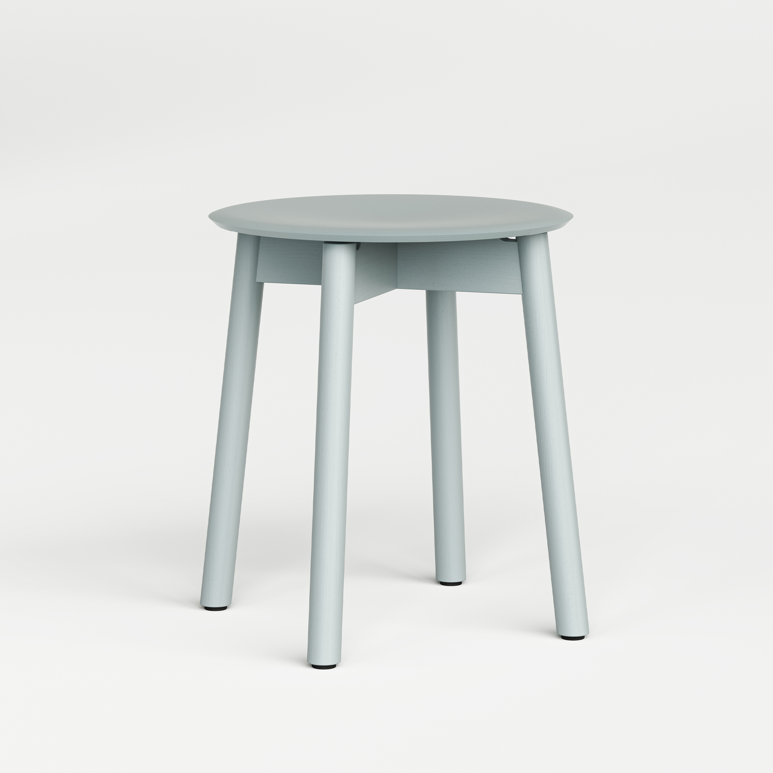 SSD full wood stool - eco-certified wood