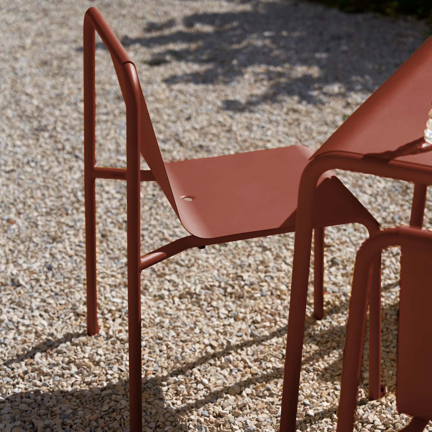 PANORAMA outdoor chair - powder-coated steel